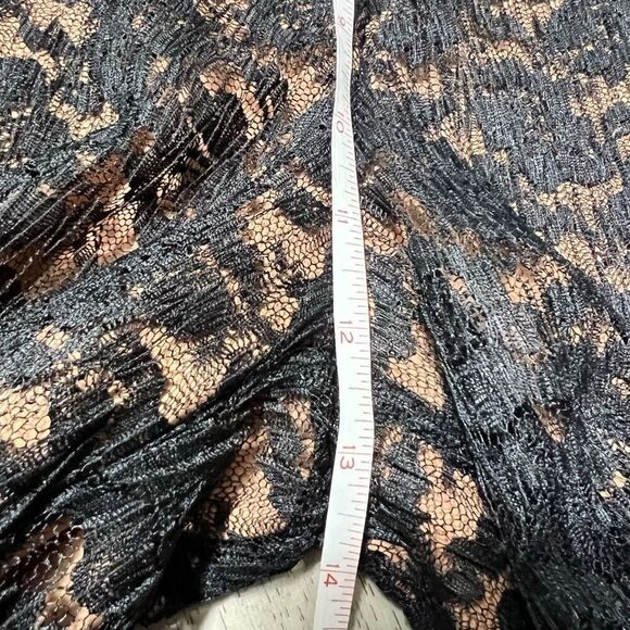 MAJORELLE x Revolve Salinas Black Lace Overlay Halter Jumpsuit, NWT Women’s XS - Picture 10 of 15